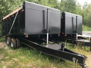 24,000# GVWR Tandem Dually Dump Trailer